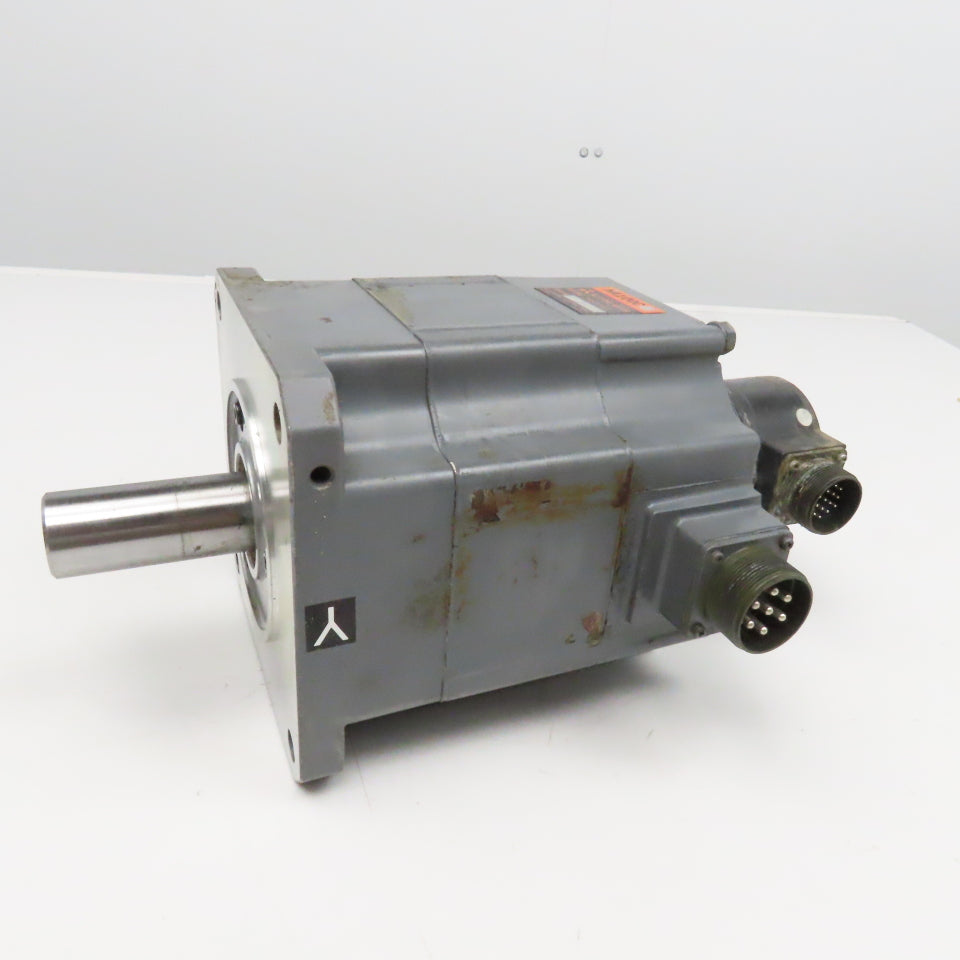 Mitsubishi HA100C DWG. Z653193 AC Servo Motor S/N 37132 OSE5K-6-12-108 FA-Coder