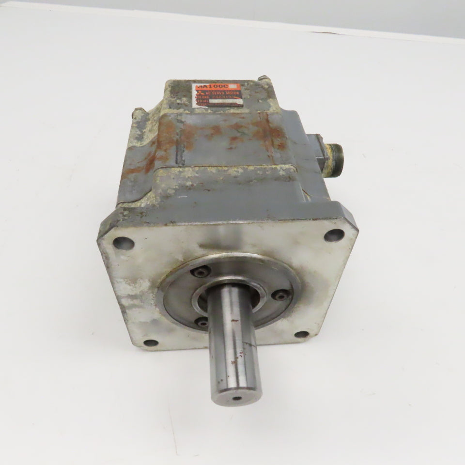 Mitsubishi HA100C DWG. Z653193 AC Servo Motor S/N 37131 OSE5K-6-12-108 FA-Coder