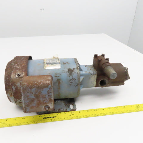 Nippon TOP-2MY750 0.75kW 20/220V 50/60Hz Trochoid Gearotor Coolant Pump
