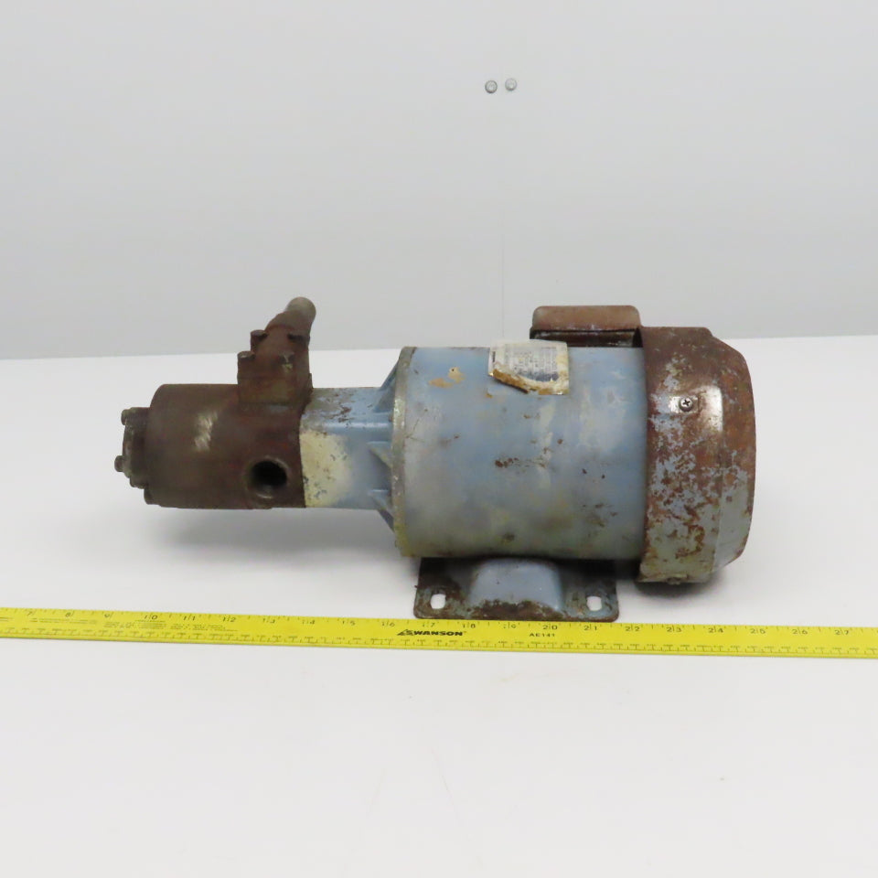 Nippon TOP-2MY750 0.75kW 20/220V 50/60Hz Trochoid Gearotor Coolant Pump