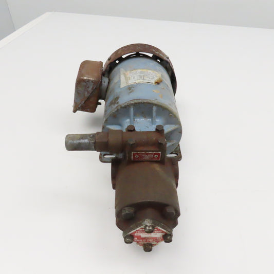 Nippon TOP-2MY750 0.75kW 20/220V 50/60Hz Trochoid Gearotor Coolant Pump