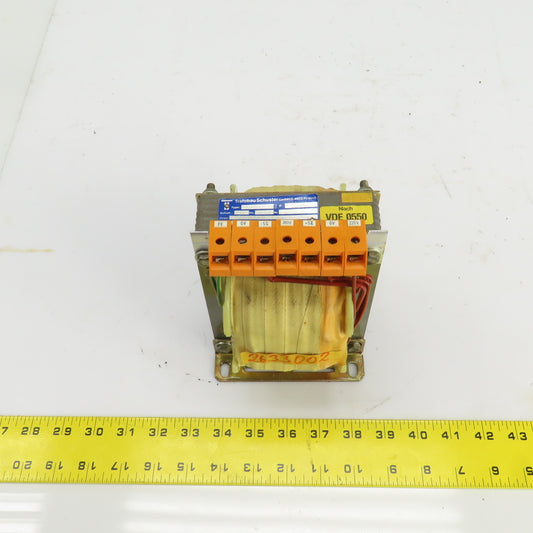 Trafobau Schuster TEK-3192 701109602 500VA Transformer Pri 360/380/400V Sec 220V