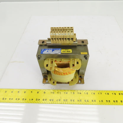 Trafobau Schuster TEK-3391 612108899 900VA Transformer Pri 420/444/500V Sec 110V