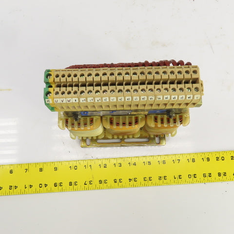 Trafobau Schuster DK-4366 701109780 0.63kVA Transformer Pri 3X470V Sec 18/19/22V