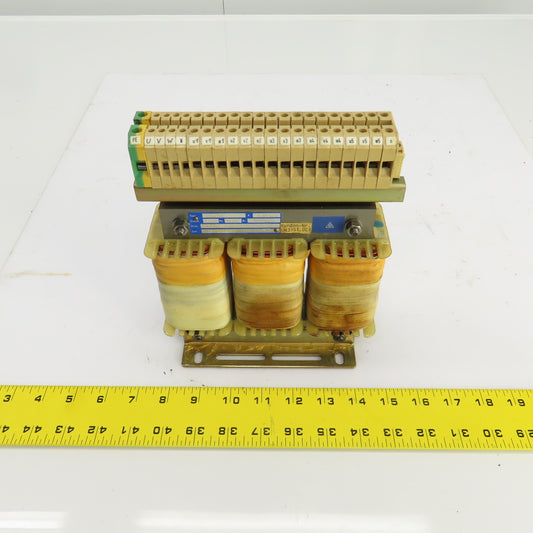 Trafobau Schuster DK-4366 701109780 0.63kVA Transformer Pri 3X470V Sec 18/19/22V