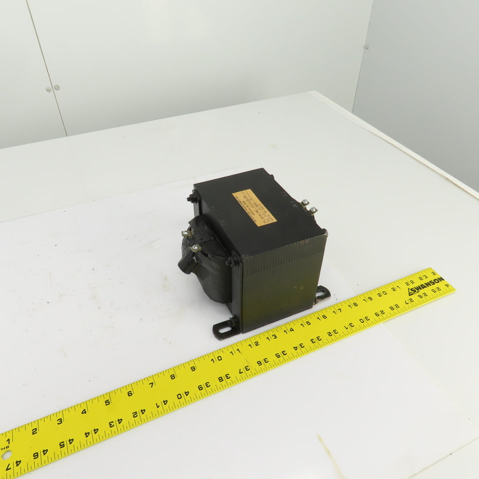 Watertown WT-1500-21 1.5kVA Single Phase Machine Transformer Pri 460V Sec 280V