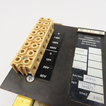 Forrest 220-440V 50/60Hz Pri Transformer 750/150VA 12-50V/110-220V Output