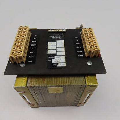 Forrest 220-440V 50/60Hz Pri Transformer 750/150VA 12-50V/110-220V Output