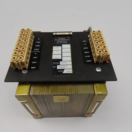 Forrest 220-440V 50/60Hz Pri Transformer 750/150VA 12-50V/110-220V Output
