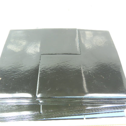 Mighty Line Black 3"x 6" Angle Floor Marking Tape 25 Sheets 2 Per Sheet