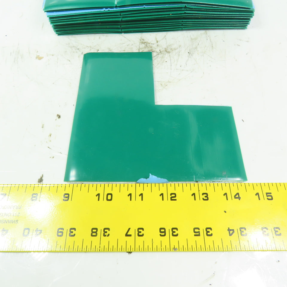 Mighty Line Green 3"x 6" Angle Floor Marking Tape 25 Sheets 2 Per Sheet