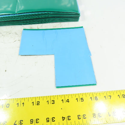 Mighty Line Green 3"x 6" Angle Floor Marking Tape 25 Sheets 2 Per Sheet