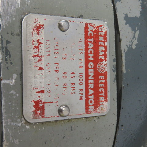 GE 5CD154RA800A801 Kinamatic 2 Speed 10HP DC Motor 240VDC 1330/2660RPM