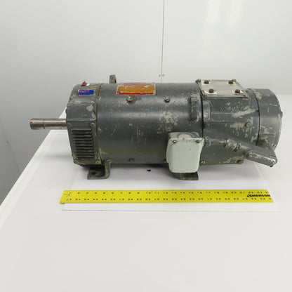 GE 5CD154RA800A801 Kinamatic 2 Speed 10HP DC Motor 240VDC 1330/2660RPM