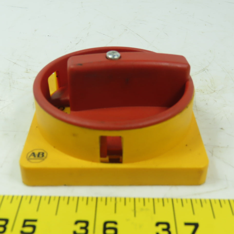 Allen Bradley Operator Disconnect Switch Yellow/Red
