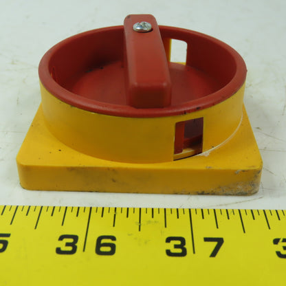 Allen Bradley Operator Disconnect Switch Yellow/Red