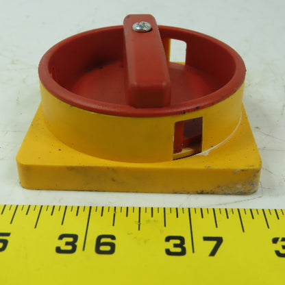 Allen Bradley Operator Disconnect Switch Yellow/Red
