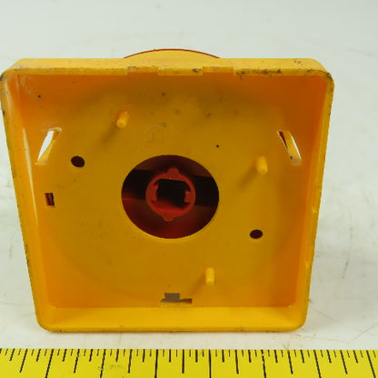 Allen Bradley Operator Disconnect Switch Yellow/Red