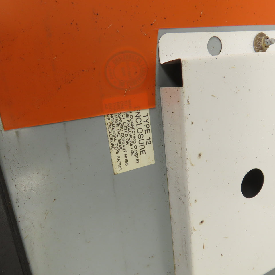 Hoffman 24" x 24" x 7" Type 12 Wall Mount Electrical Enclosure W/Backplate