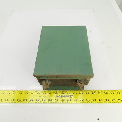 Hoffman 10" x 8" x 4" Wall Mount Electrical Enclosure W/Backplate Screw Cover