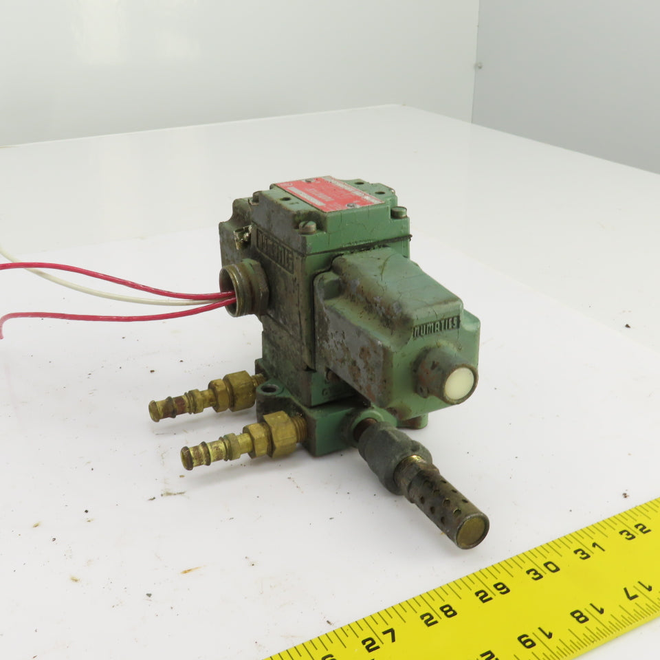 Numatics 12DSA4460A Pneumatic Solenoid Operated Control Valve 120VAC 150PSI