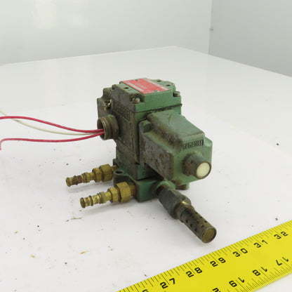 Numatics 12DSA4460A Pneumatic Solenoid Operated Control Valve 120VAC 150PSI