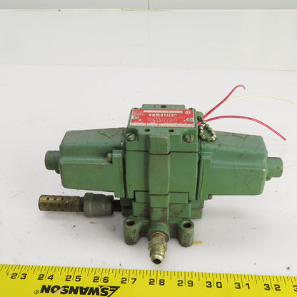 Numatics 12DSA4460A Pneumatic Solenoid Operated Control Valve 120VAC 150PSI