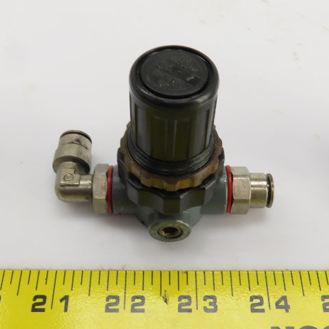 Mecman 915-112 010-1 Pneumatic Pressure Regulator 0.15-7 BAR Lot Of 4