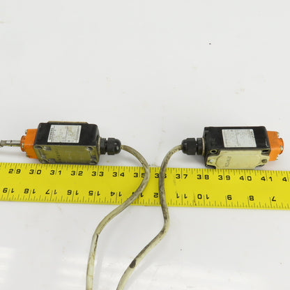 Siemens 3SE3120-1R-Z 230V 6A Limit Switch Parts/Repair Lot Of 2