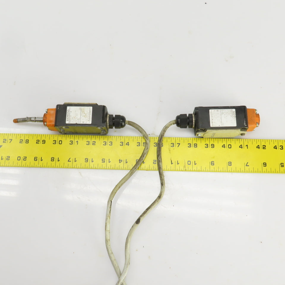 Siemens 3SE3120-1R-Z 230V 6A Limit Switch Parts/Repair Lot Of 2