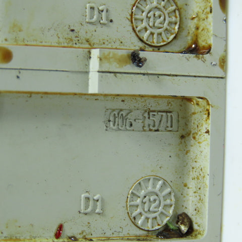 Numatics 006-157D Double Z Pneumatic 16 Valve Block Manifold W/ 4 Solenoids