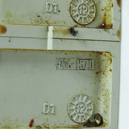 Numatics 006-157D Double Z Pneumatic 16 Valve Block Manifold W/ 4 Solenoids