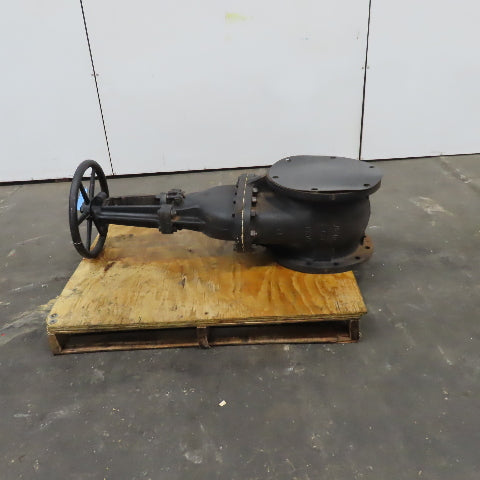 Fairbanks 125-S 12" Wafer Double Flange Butterfly Valve Brass Seat 200 WOG