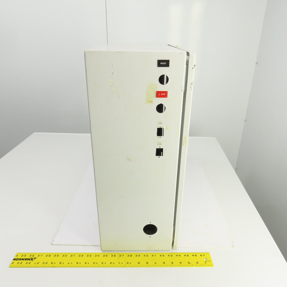 Rittal 8017562 23-1/2 x 23-1/2" x 9" Wall Mount Electrical Enclosure W/Backplate
