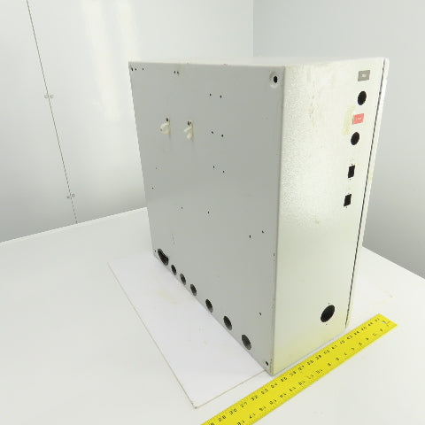 Rittal 8017562 23-1/2 x 23-1/2" x 9" Wall Mount Electrical Enclosure W/Backplate