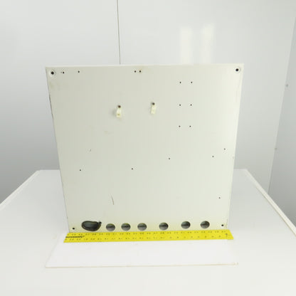 Rittal 8017562 23-1/2 x 23-1/2" x 9" Wall Mount Electrical Enclosure W/Backplate