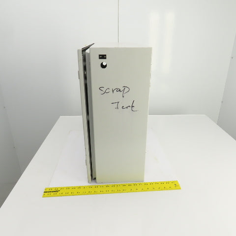 Rittal 8017562 23-1/2 x 23-1/2" x 9" Wall Mount Electrical Enclosure W/Backplate