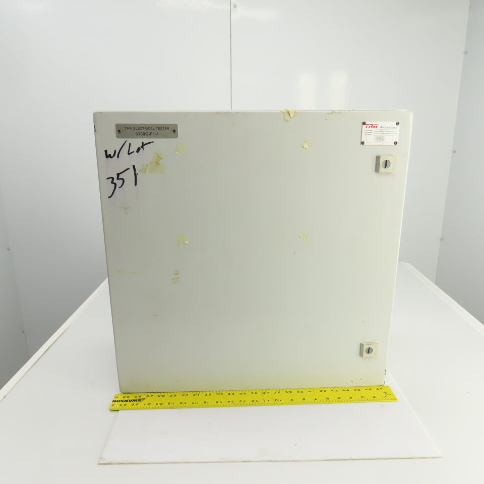 Rittal 8017562 23-1/2 x 23-1/2" x 9" Wall Mount Electrical Enclosure W/Backplate
