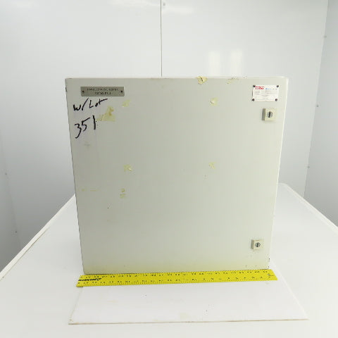 Rittal 8017562 23-1/2 x 23-1/2" x 9" Wall Mount Electrical Enclosure W/Backplate
