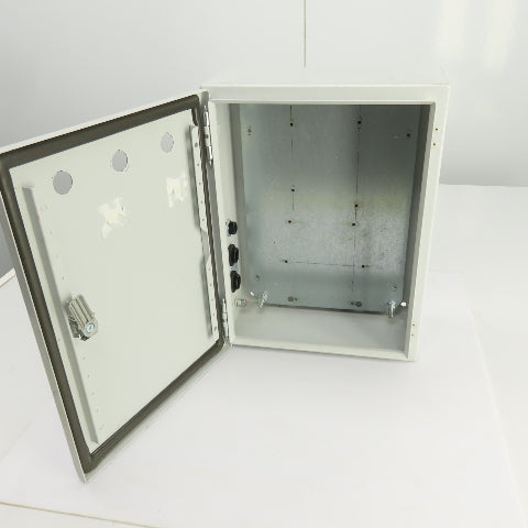 Rittal 8017529 15-3/4" x 11-3/4" x 5" Wall Electrical Enclosure W/Backplate 3R