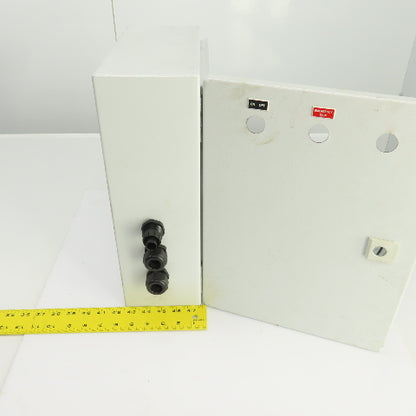 Rittal 8017529 15-3/4" x 11-3/4" x 5" Wall Electrical Enclosure W/Backplate 3R