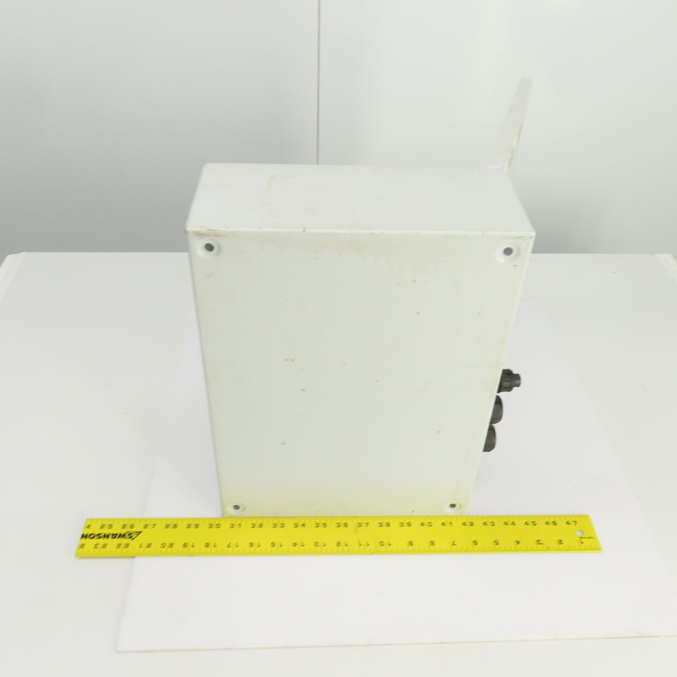 Rittal 8017529 15-3/4" x 11-3/4" x 5" Wall Electrical Enclosure W/Backplate 3R