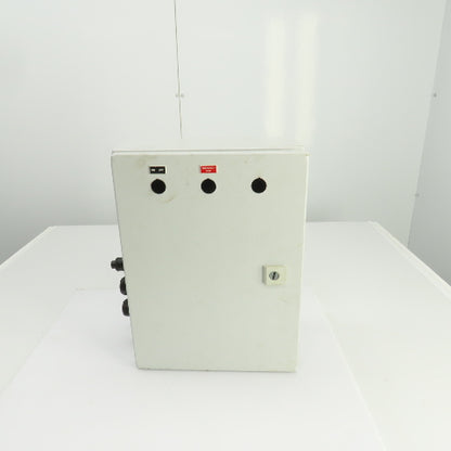 Rittal 8017529 15-3/4" x 11-3/4" x 5" Wall Electrical Enclosure W/Backplate 3R