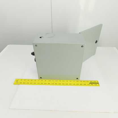 Hammond EN4SD12126GY 12" x 12" x 6" Wal Mount Electrical Enclosure W/Backplate