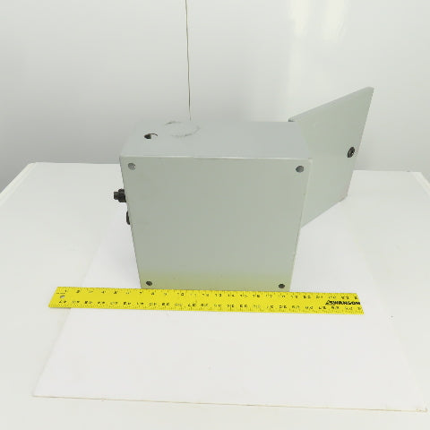 Hammond EN4SD12126GY 12" x 12" x 6" Wal Mount Electrical Enclosure W/Backplate