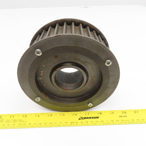 30448 6.600" OD x 2-1/2" Wide Timing Belt Pulley 36 Tooth HTD 14M 2.650" ID Bore