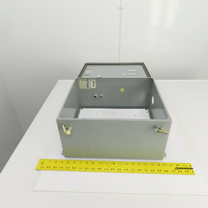 ElectroMate E16148CH 16" x 14" x 8" Wall Mount Electrical Enclosure W/Backplate