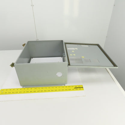 ElectroMate E16148CH 16" x 14" x 8" Wall Mount Electrical Enclosure W/Backplate