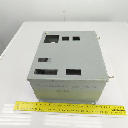ElectroMate E16148CH 16" x 14" x 8" Wall Mount Electrical Enclosure W/Backplate