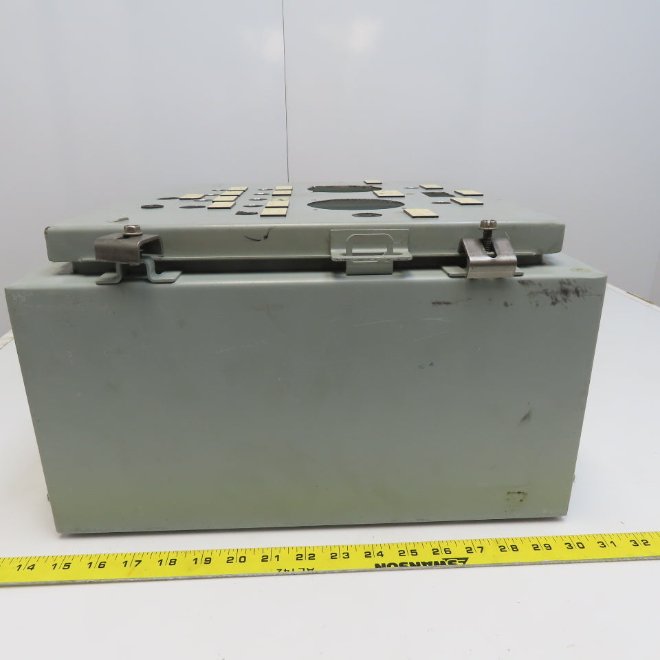 Hoffman  A161608LP 16x16x8" Type 12 Wall Mount Electrical Enclosure W/Back Plate